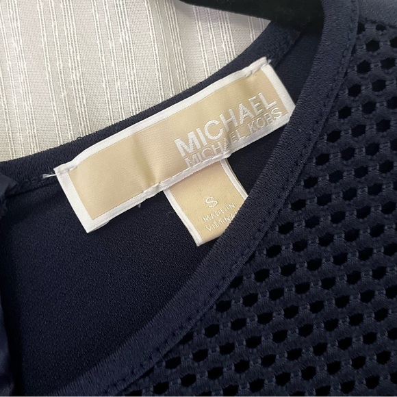 MICHAEL Michael Kors Blue Jumpsuit Streamlined Fit - Picture 4 of 5